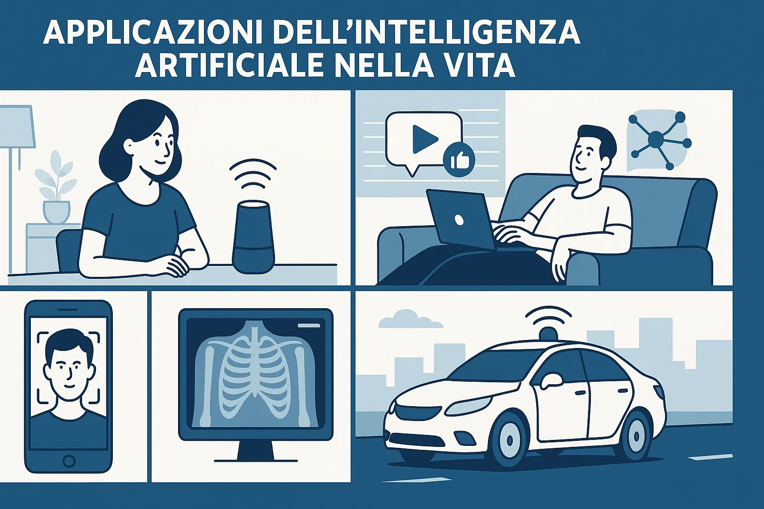Esempi pratici di applicazioni dell’intelligenza artificiale nella vita quotidiana