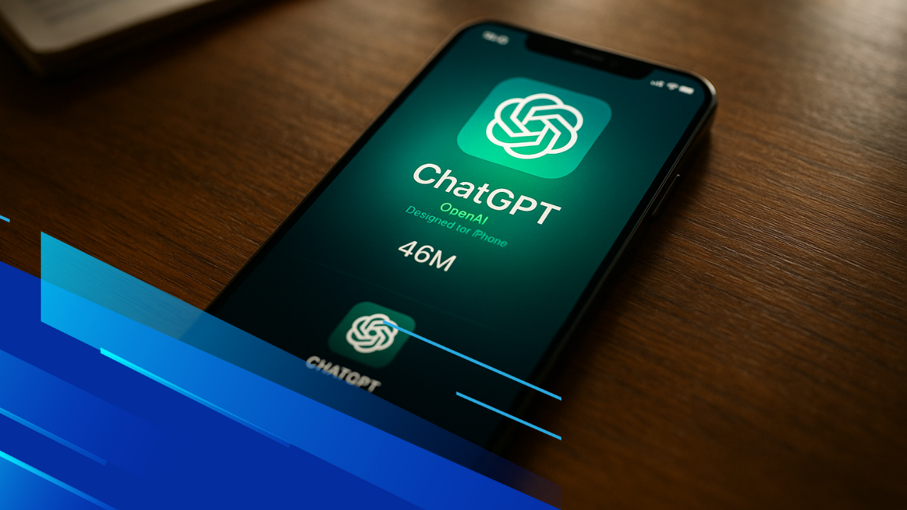ChatGPT app AI più scaricata al mondo nel 2025